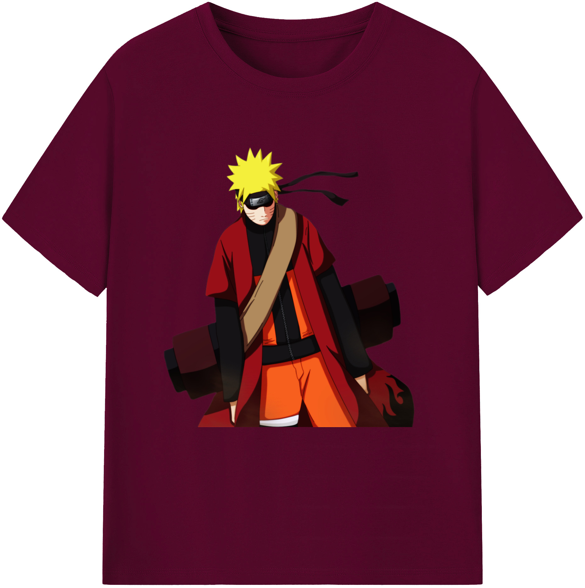 （画像用） NARUTO -ナルト- うずまき ナルト Uzumaki Naruto レディースカジュアルプリントTシャツ（綿100％）
